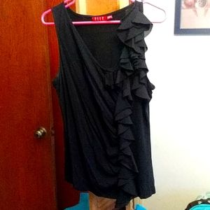 V neck ruffled Top